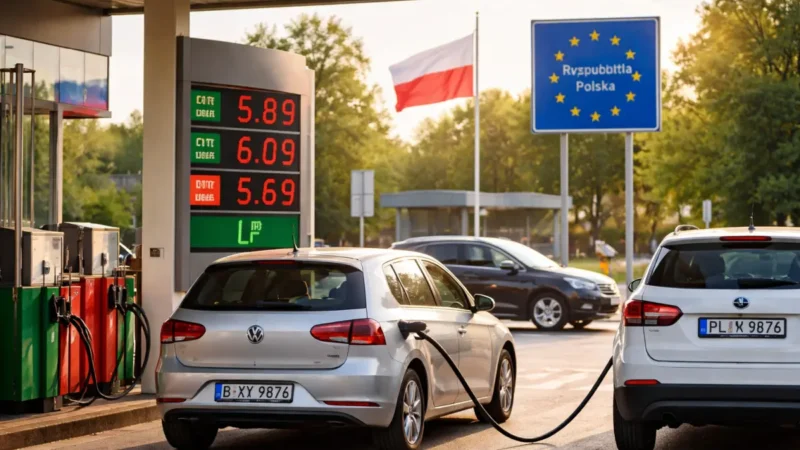 Polen drückt Spritpreise vor Ostern