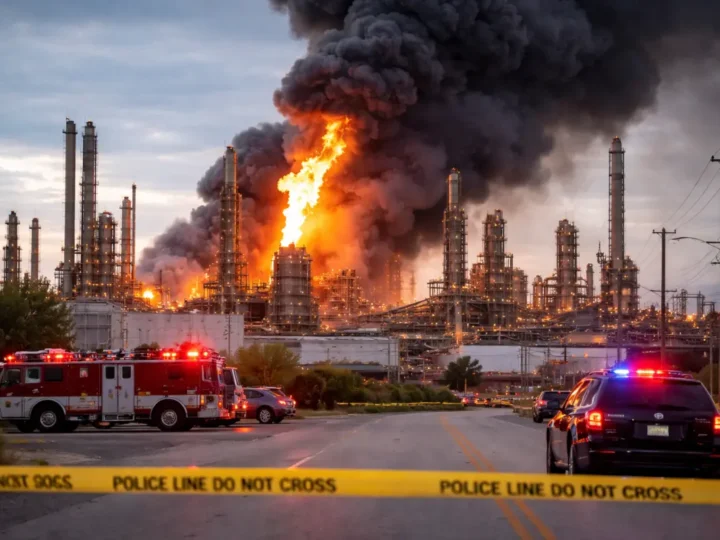 Raffinerie-Explosion erhöht den Marktdruck