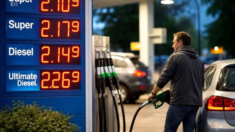 Spritpreise steigen – neue Steuerdebatte