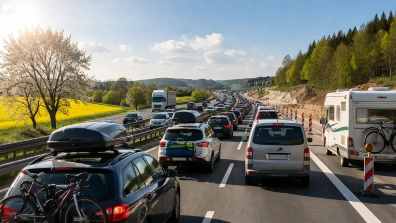Ferienstart erhöht den Druck auf Autobahnen