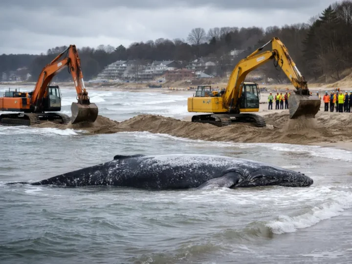 Wal-Rettung wird zur letzten Hoffnung
