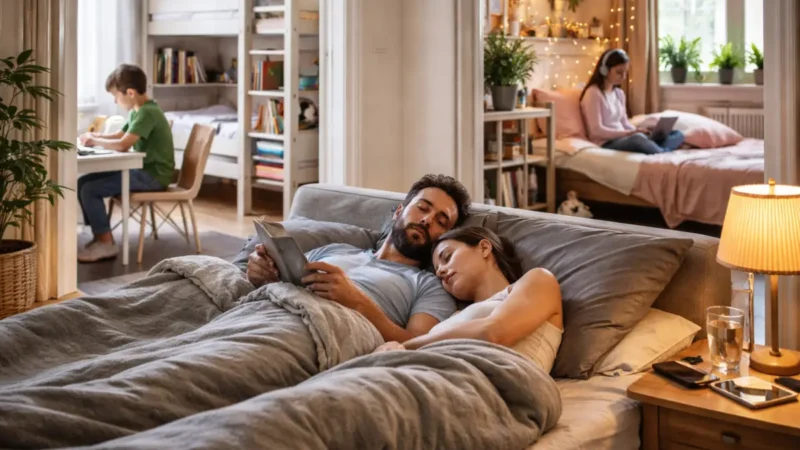 Wenn Eltern im Wohnzimmer schlafen müssen