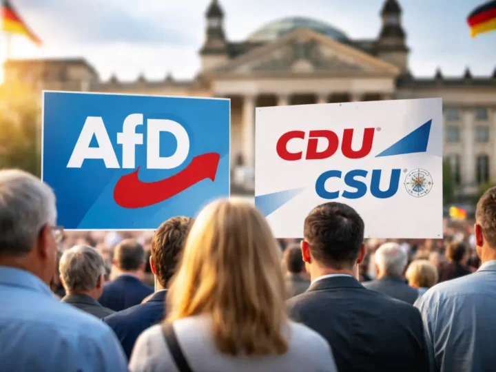 AfD vorn, Druck auf Schwarz-Rot wächst