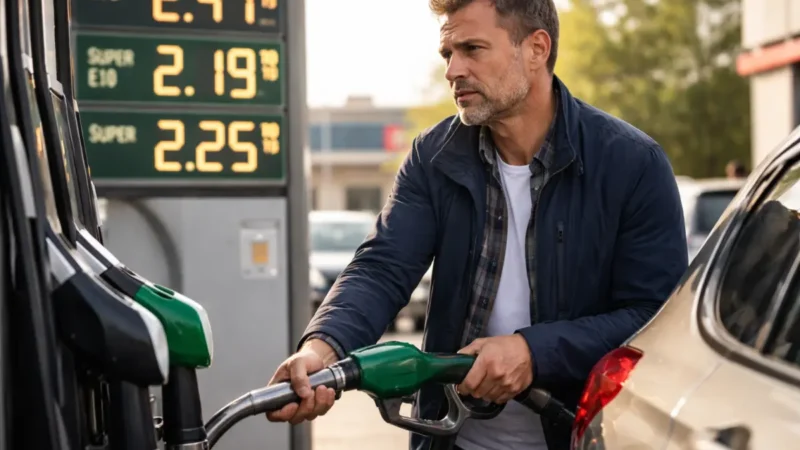 Spritpreise rauf, Diesel auf Rekordniveau
