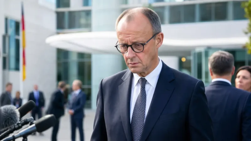 Merz gerät in die Machtfrage