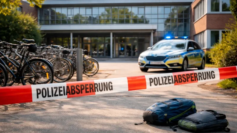 Messerangriff erschüttert Hamburger Schule