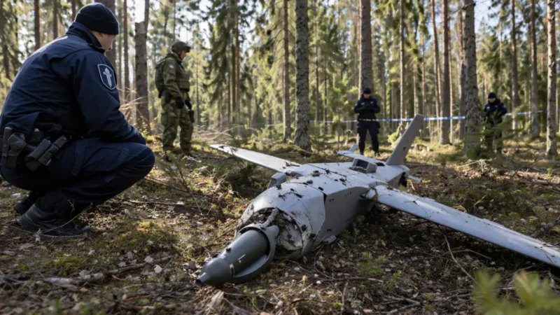 Drohnenfund erhöht Druck auf Finnland