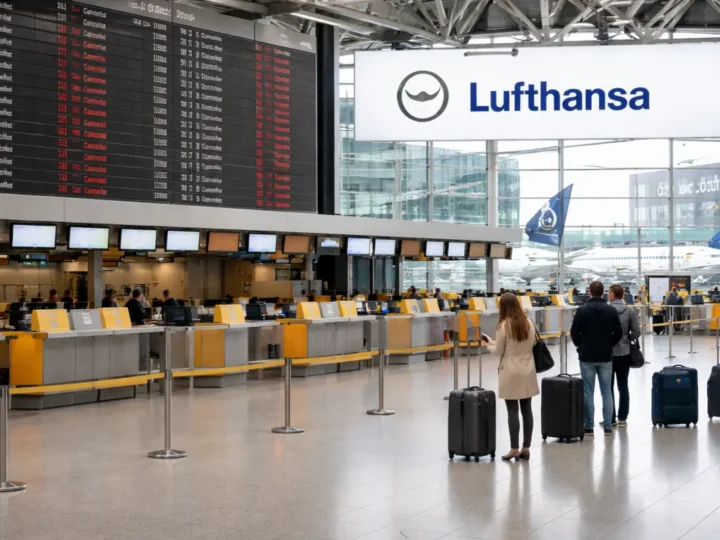 Lufthansa-Streik trifft Frankfurt hart