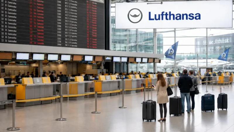 Lufthansa-Streik trifft Frankfurt hart