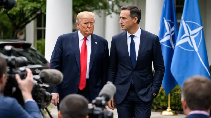 Trump setzt NATO in Washington unter Druck