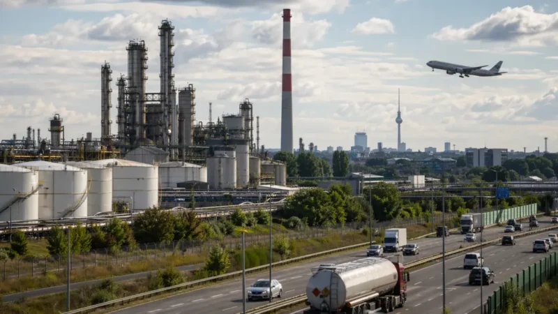 Öl-Stopp bedroht Schwedt und Berlin