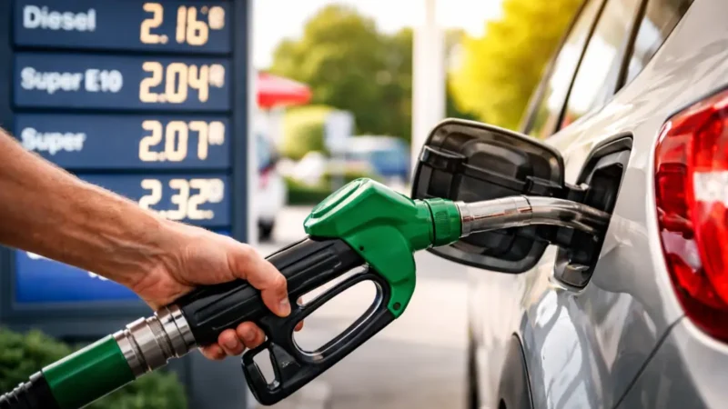 17 Cent weniger pro Liter