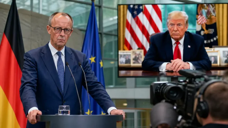 Trump-Merz-Streit trifft Deutschland