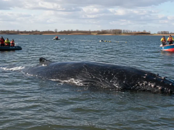 Wal Timmy: Rettung vor Poel stockt