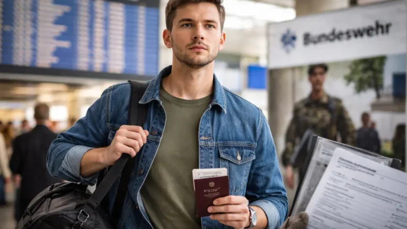 Reise-Regel im Wehrgesetz sorgt für Wirbel