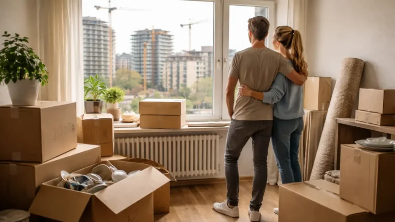 Wohnungsmangel friert den Markt ein