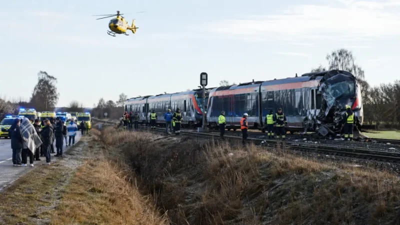 Dänemark: Zugunglück legt Pendlerstrecke lahm