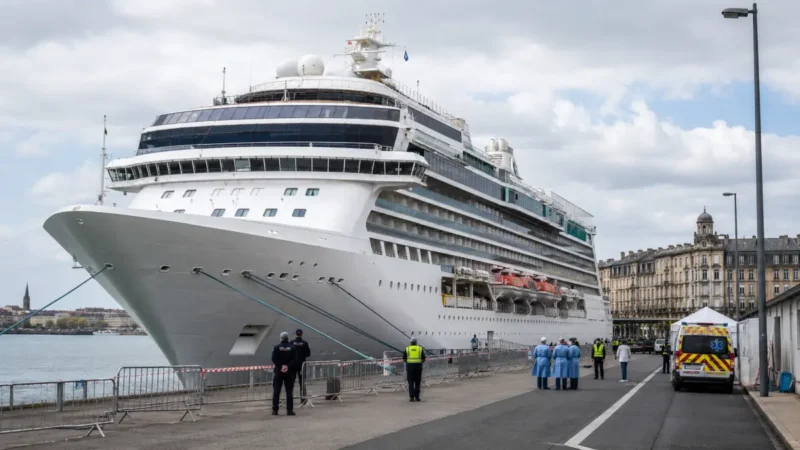 1.700 Menschen auf Schiff isoliert