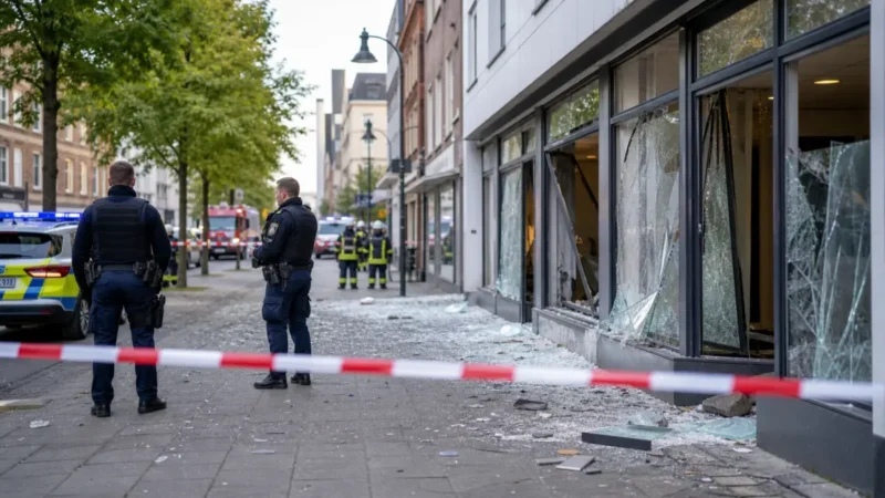 Explosion erschüttert Euskirchen