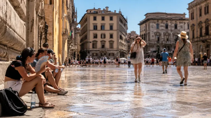 Italien ruft Hitzestufe Rot aus