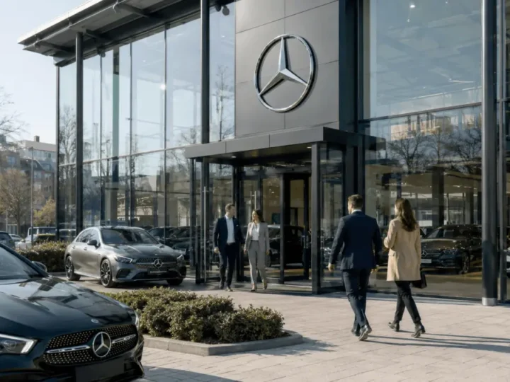 Mercedes verkauft sieben Autohäuser