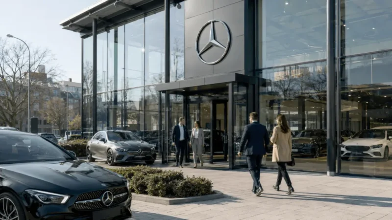 Mercedes verkauft sieben Autohäuser