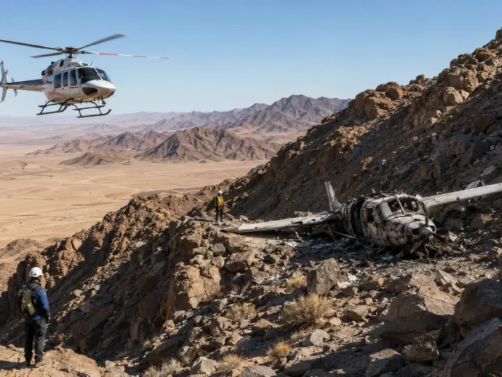 Namibia-Absturz: Alle Opfer identifiziert