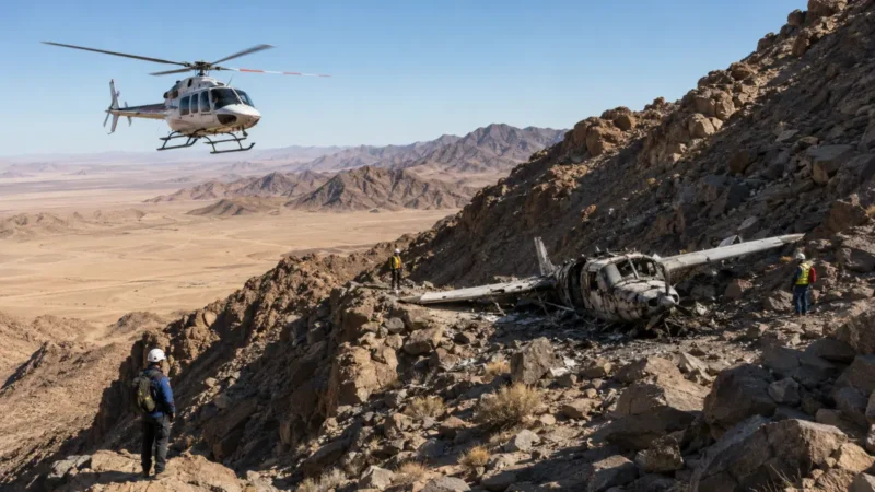 Namibia-Absturz: Alle Opfer identifiziert