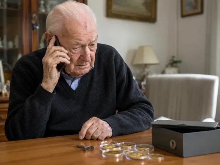 Rentner verliert Goldschatz an Betrüger