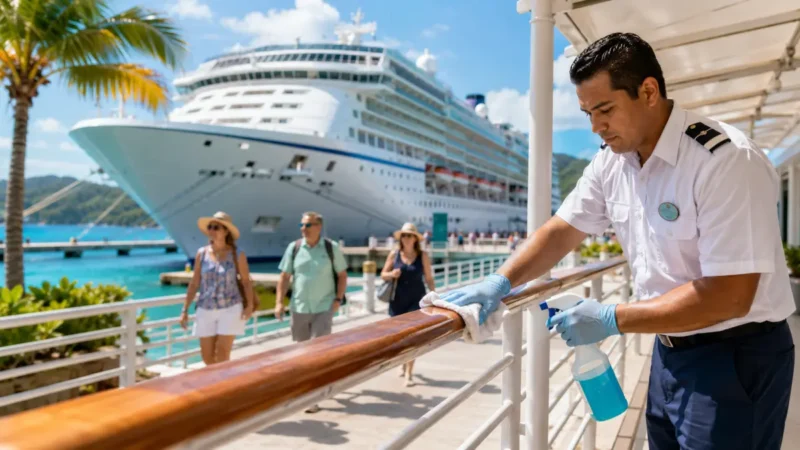 Norovirus trifft Kreuzfahrtschiff