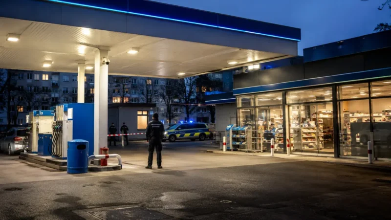 Berlin: Tankstellenraub trifft Nachtschicht