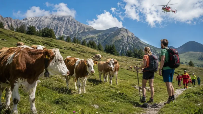 Kuhattacke in Tirol: Frau tot