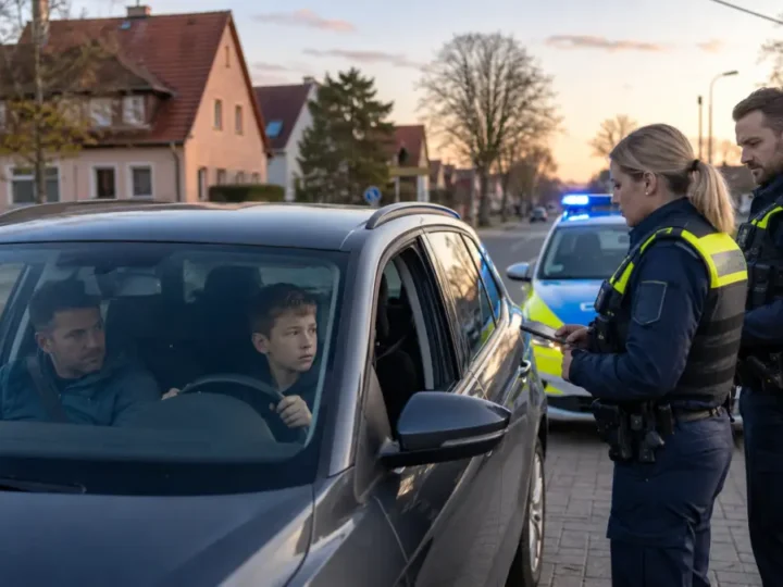 Elfjähriger fährt Vater zum Bierholen