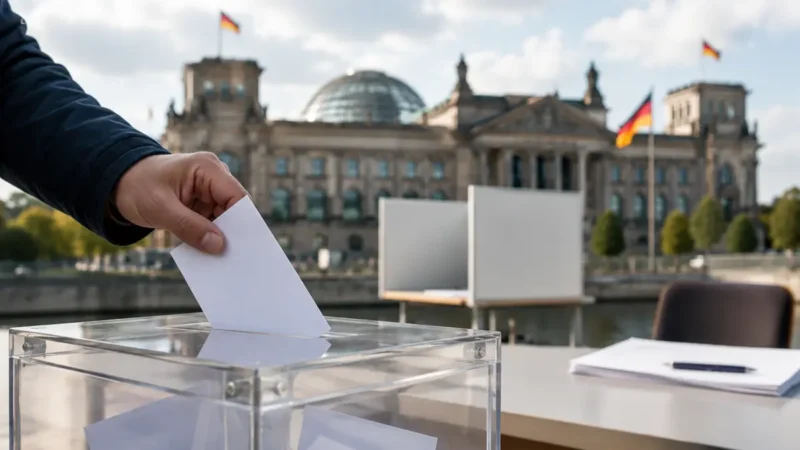 AfD baut Vorsprung auf Union auf acht Punkte aus