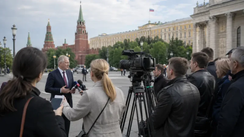 Russland sperrt Journalisten aus