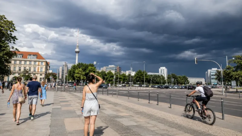 Wettersturz beendet Rekordhitze