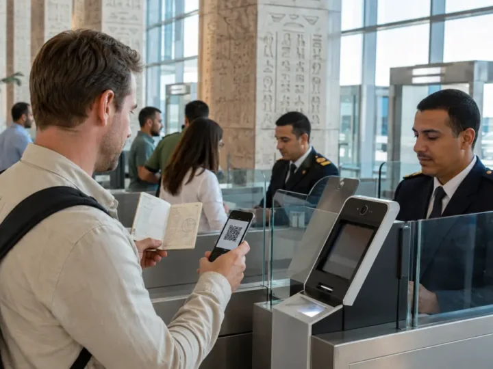 Ägypten ersetzt das Ankunftsvisum durch QR-Code