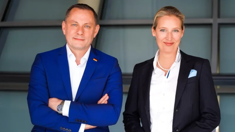 AfD bestätigt Weidel und Chrupalla als Parteichefs