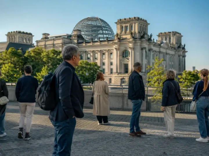 AfD acht Punkte vor der Union