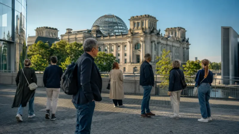 AfD acht Punkte vor der Union