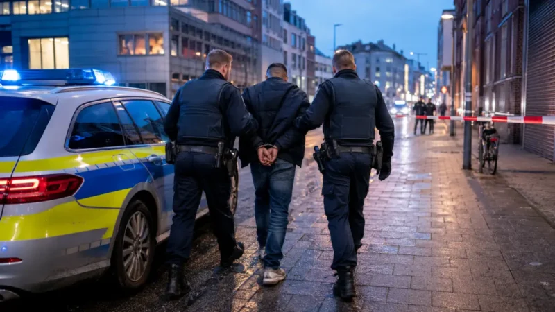 Messerangriff: Verdächtiger gefasst