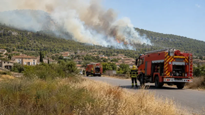 Hitzewelle verschärft Waldbrände in Südeuropa