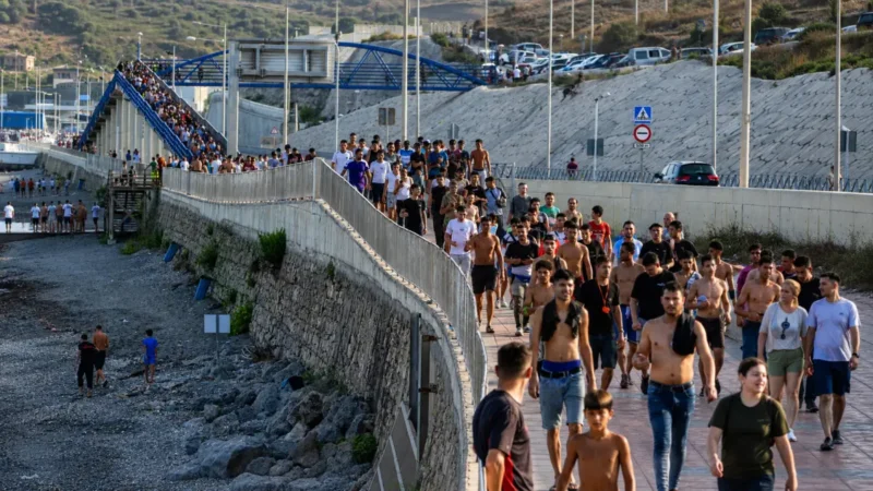 60.000 Ankünfte: Ceuta unter Druck