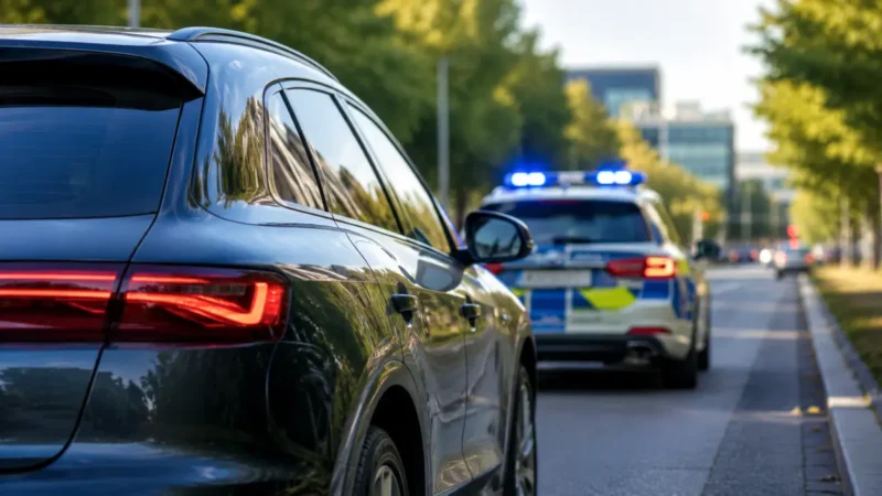 Richterin nach Schlangenlinien kontrolliert