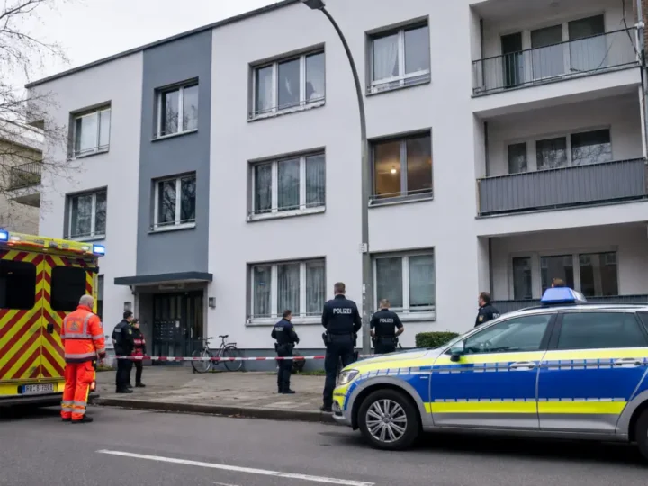 Frau stürzt nach Angriff vom Vordach