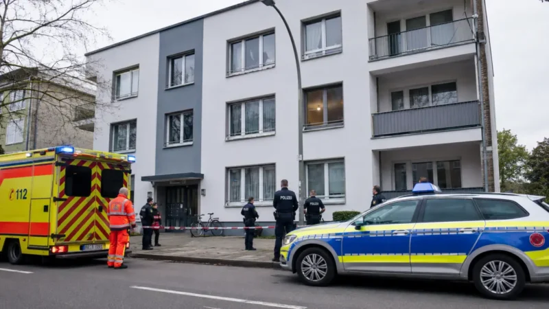 Frau stürzt nach Angriff vom Vordach