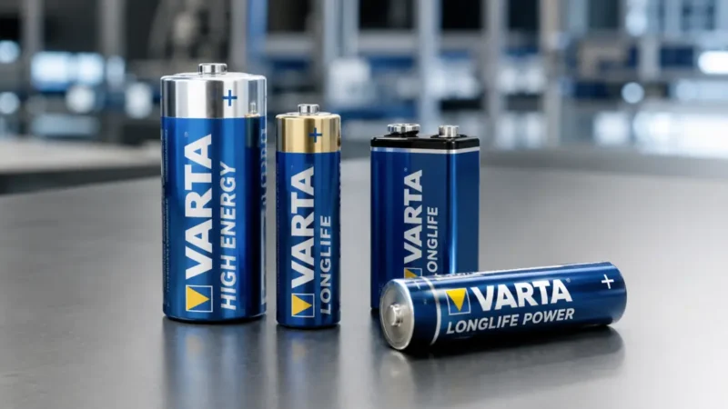 Varta stellt vier Insolvenzanträge