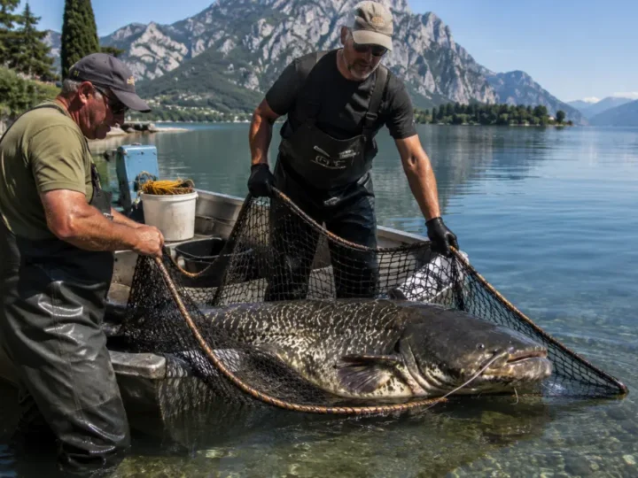 Riesenwels breitet sich im Gardasee aus