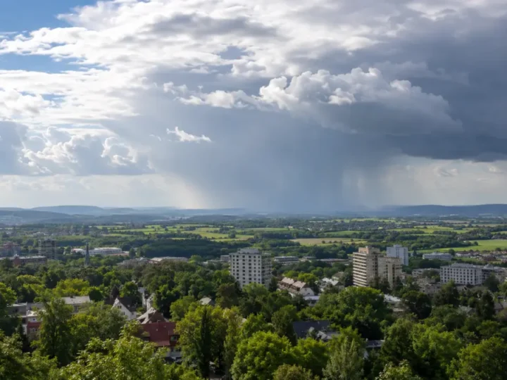 Gewitter bringen die Abkühlung