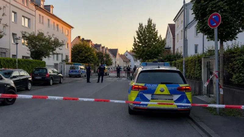 Schüsse in Würzburg: Fahndung läuft